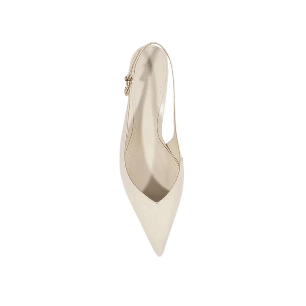 SAPATO SCARPIN SCHUTZ SLINGBACK GEOMÉTRICO FEMININO S226720001 Branco 3