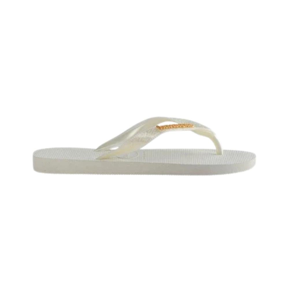 CHINELO HAVAIANAS TOP LOGO METALLIC FEMININO 4127244