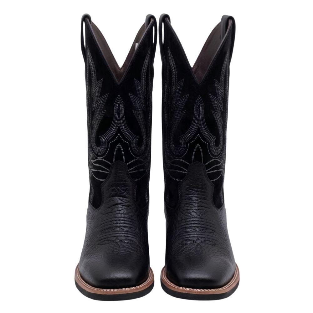 BOTA HELAZZA MAMUTE MONTARIA COURO MASCULINA 22326 Preto 2