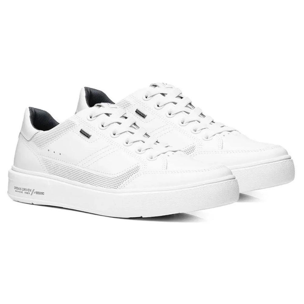 Sapatênis Pegada Masculino Casual Couro Solado EVA 111909 Branco 2
