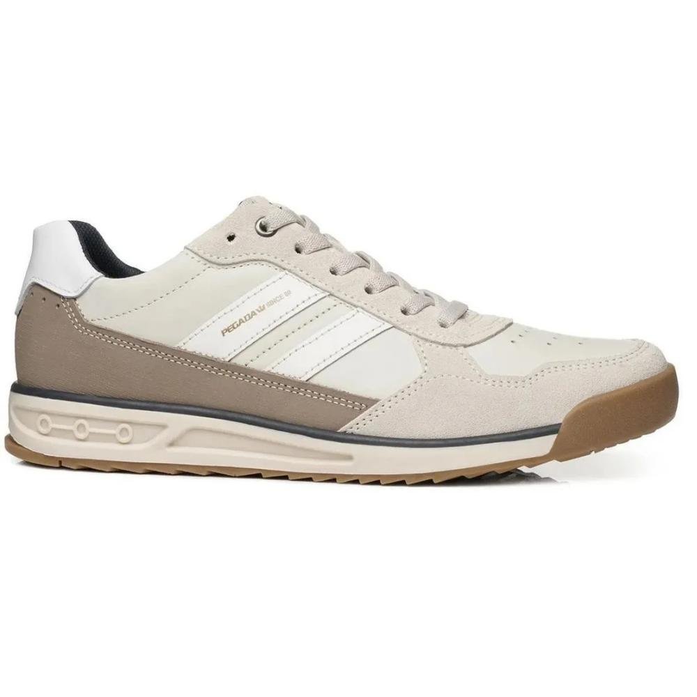 Pegada Bassik Masculino Couro Calce Fácil Amortech 112504