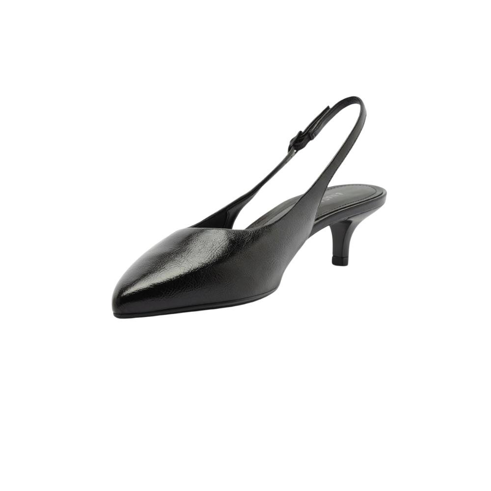 Scarpin Feminino Anacapri Slingback Bico Fino C307900003 Preto 4