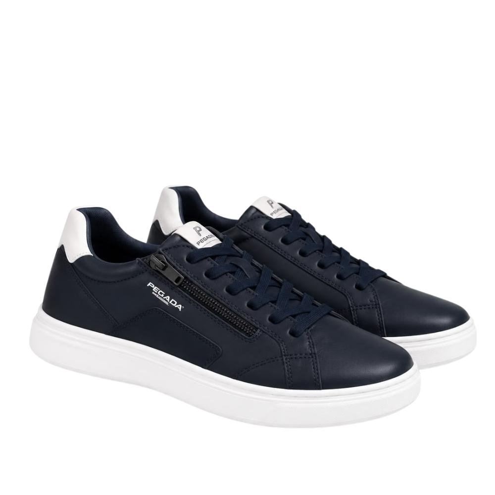 Sapatênis Pegada Masculino Couro Casual Calce Fácil 112901