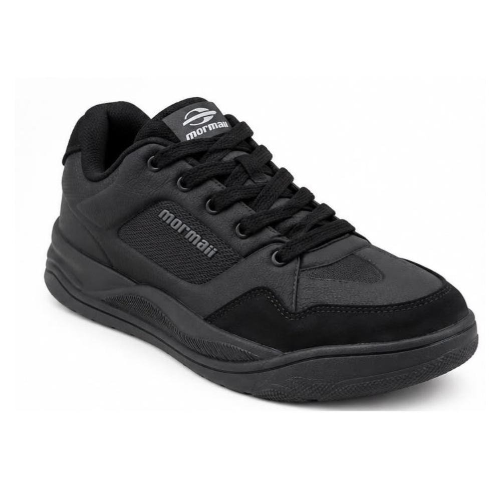 Tênis Skateboard Masculino Mormaii Level Casual 208025 Preto 2