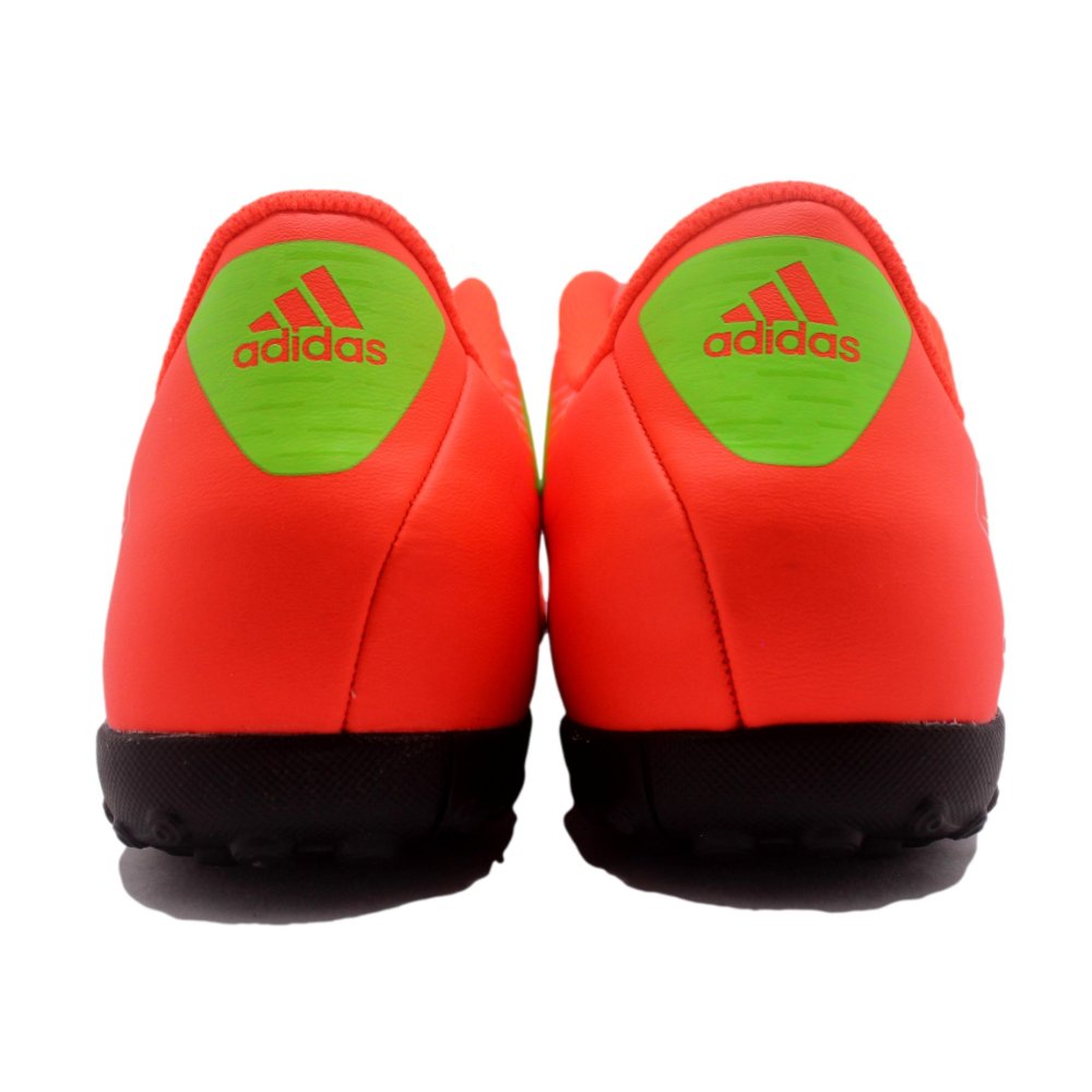 Chuteira Society Masculino Adidas Artilheira V Laranja Verde Neon 38 4