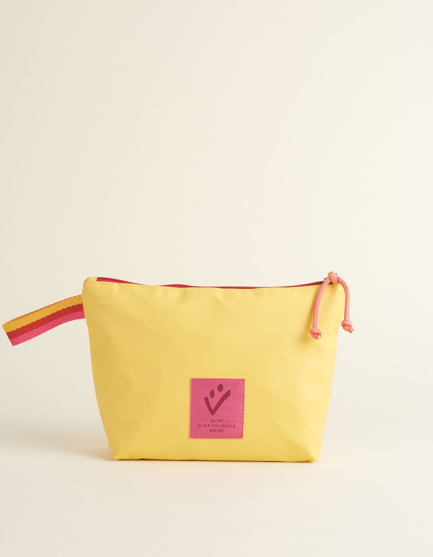 Necessaire Olha Janela indiscreta amarelo / azul main image 0