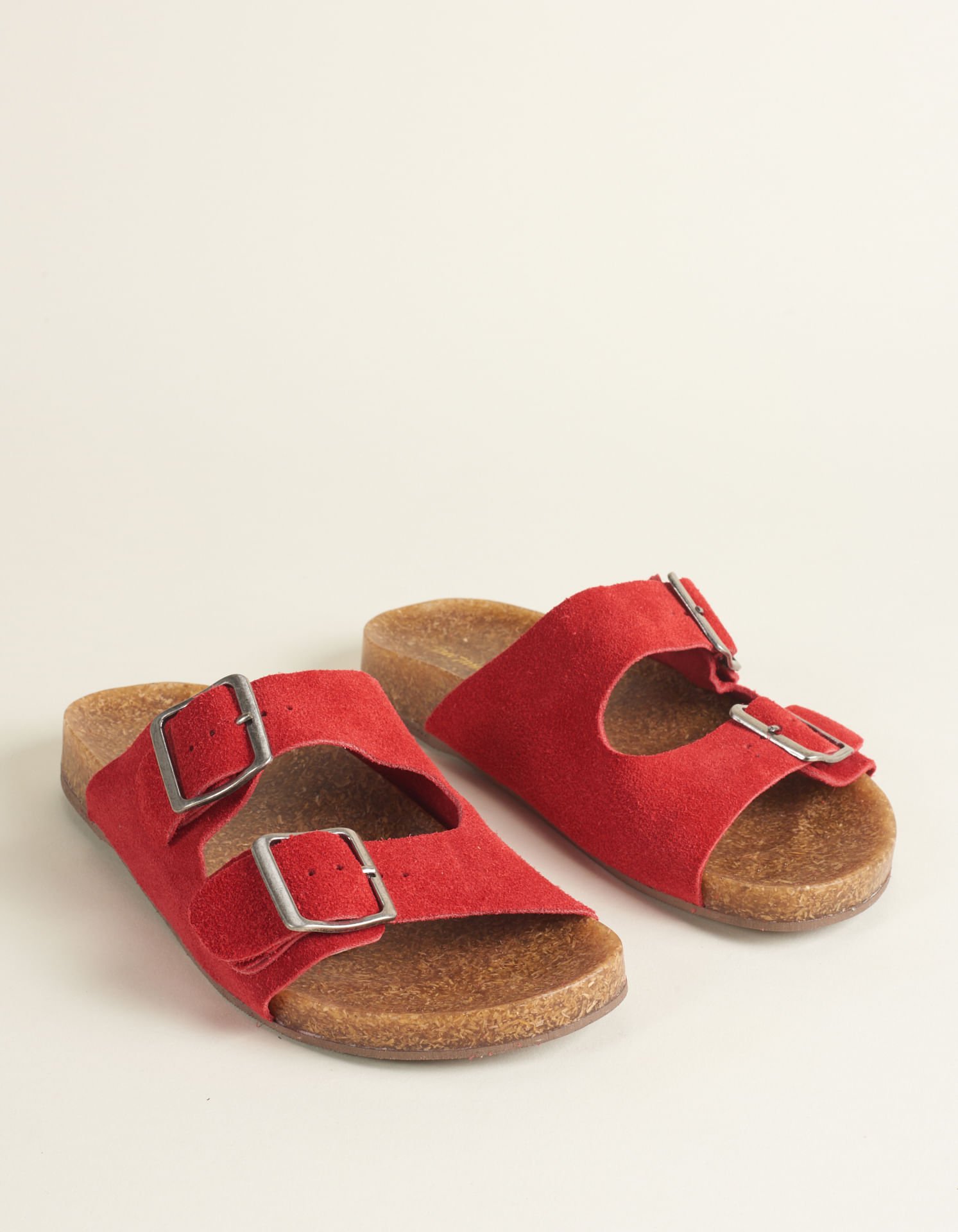 Papete Camurção Via Mia - Vermelho Vermelho 1