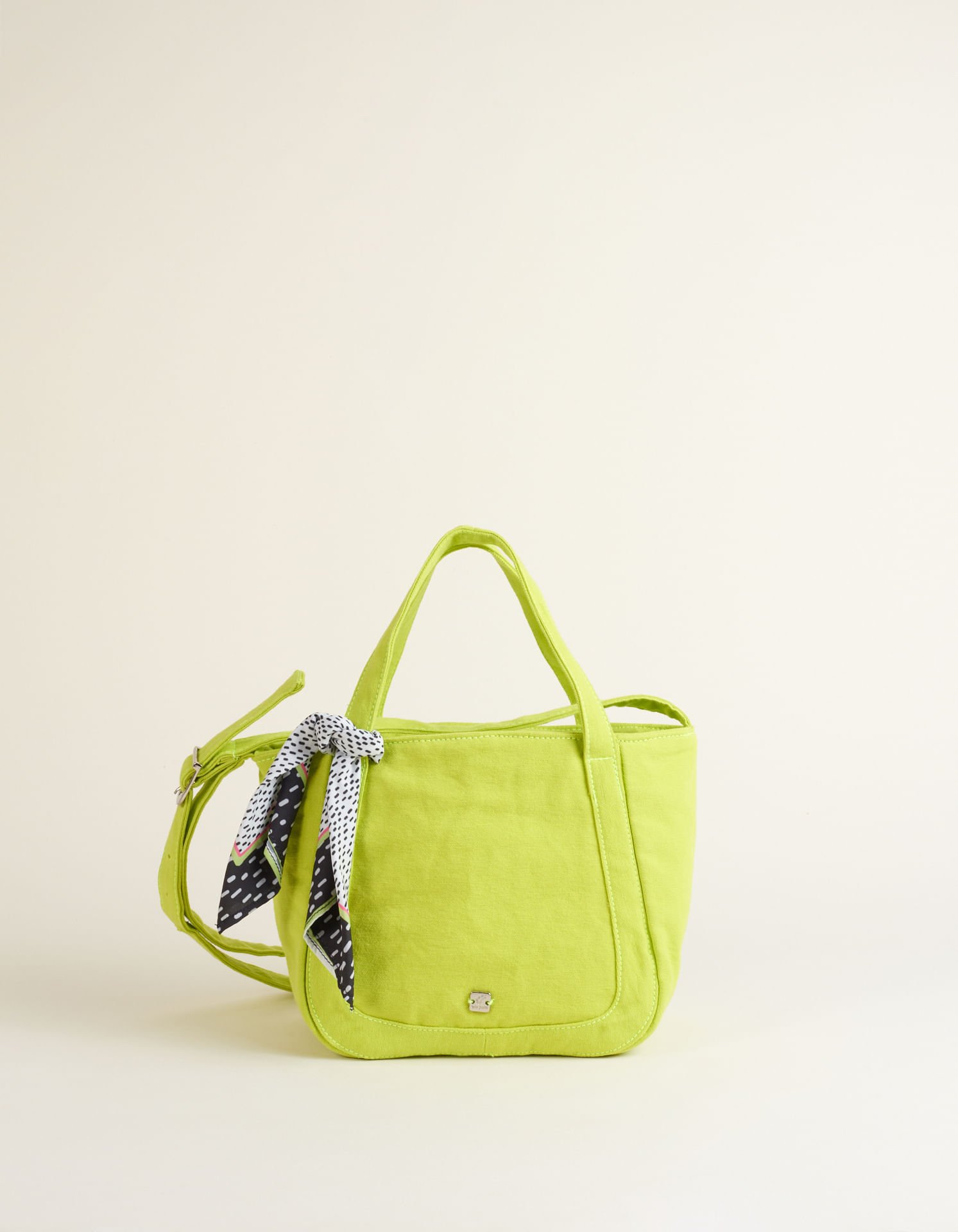 Bolsa Tecido Estampa - Amarelo Neon Amarelo 2