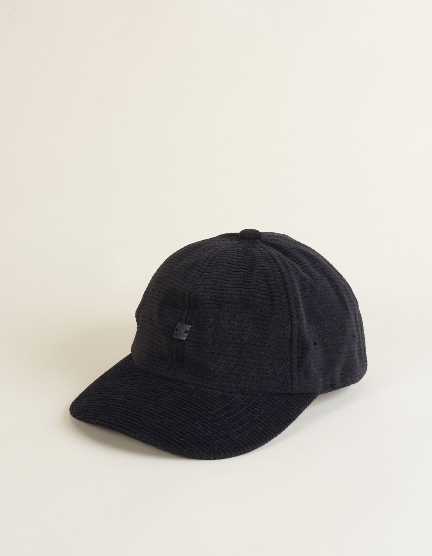 Boné Tecido Veludo Texturizado - Preto Preto 2