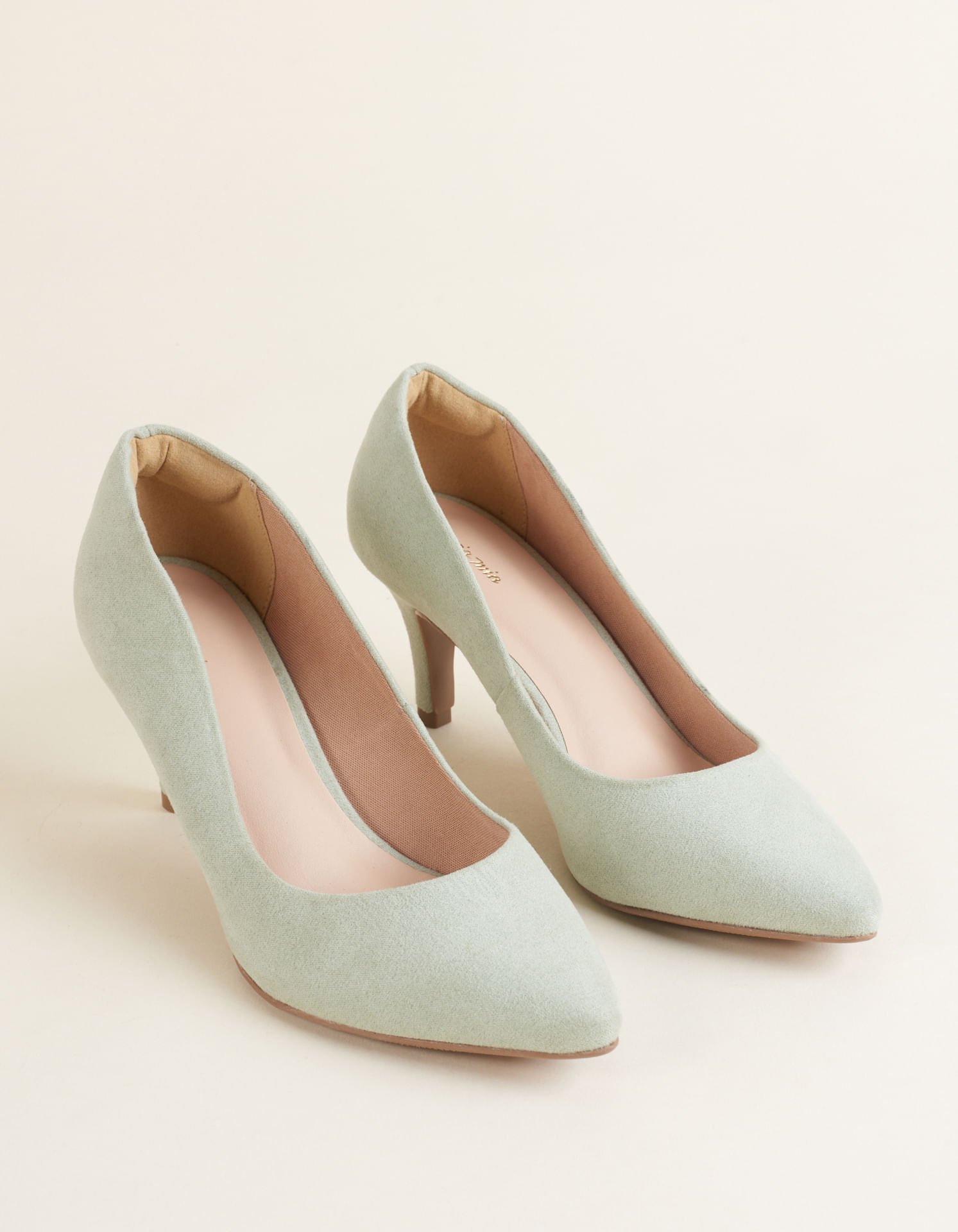 Scarpin Soft Bico Fino - Verde Cha Verde 2