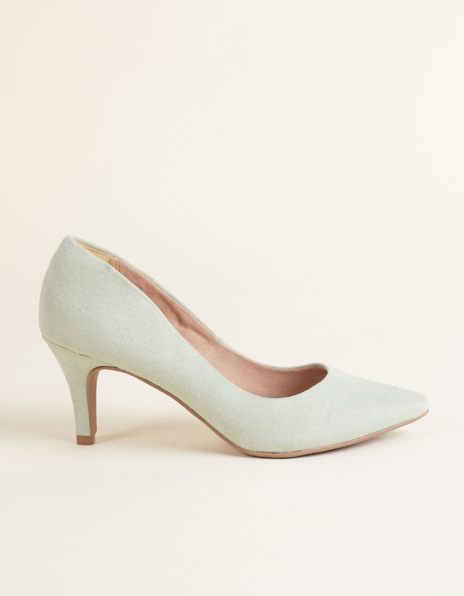 Scarpin Soft Bico Fino - Verde Cha Verde 3