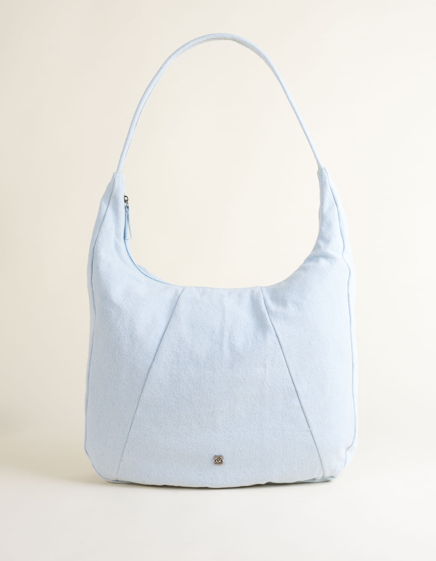 Bolsa Grande Jeans Alça Cadarço - Jeans Azul 2