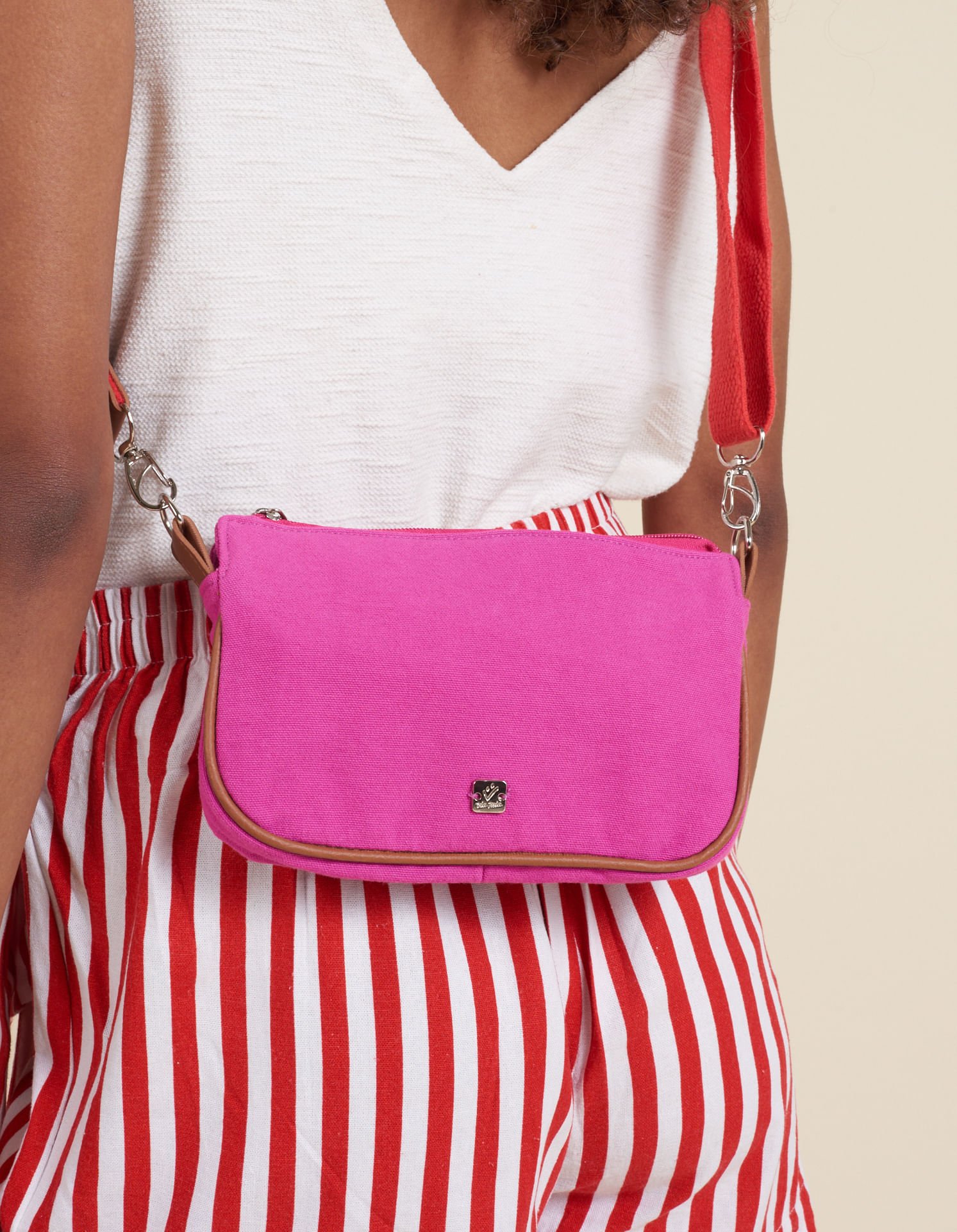 Bolsa de Tecido Mais em Um - Melancia Vermelho 5