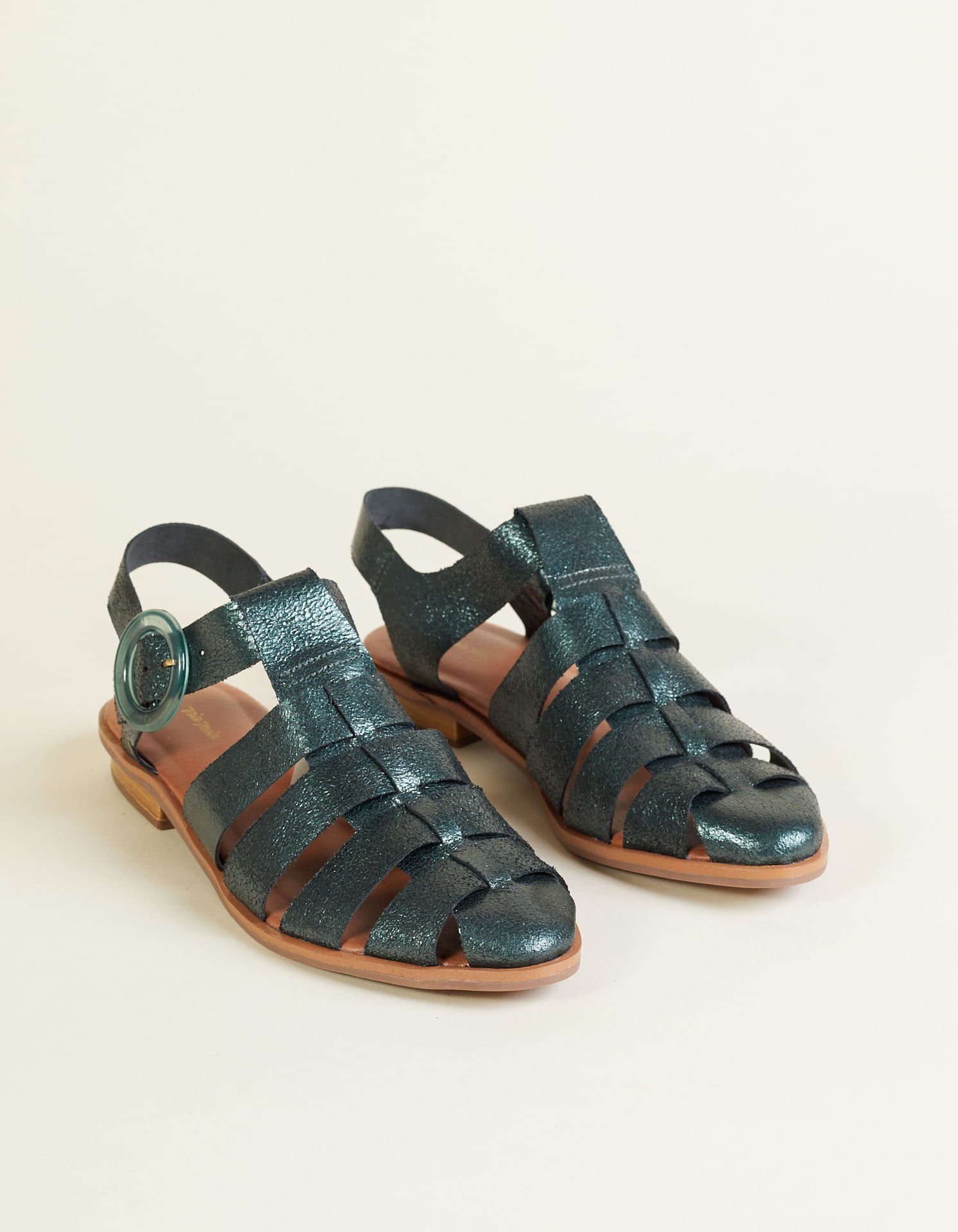 Rasteira Fisherman Glitter - Militar Militar 2