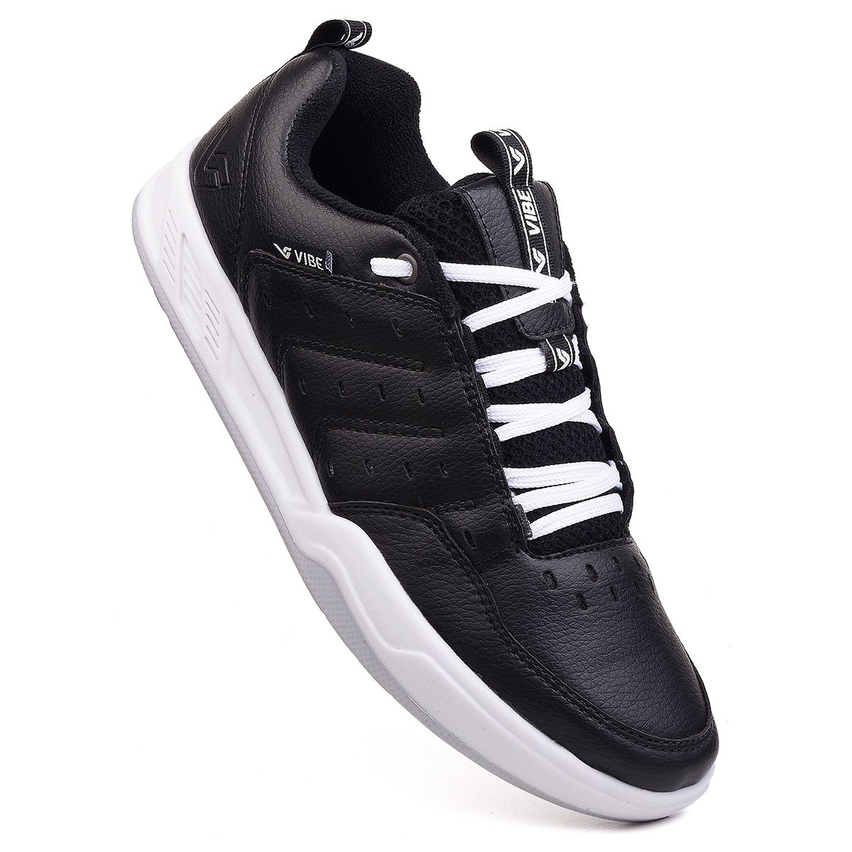 Tênis Vibe Concrete Masculino Preto/Branco 4
