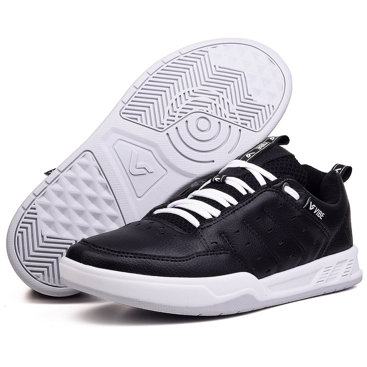 Tênis Vibe Concrete Masculino Preto/Branco 6