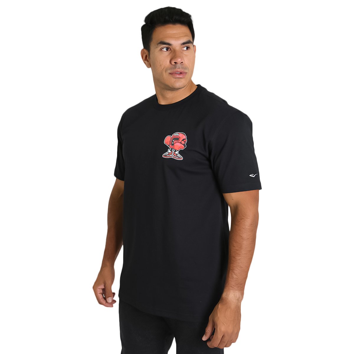 Camiseta Everlast Helmet Masculino Preto