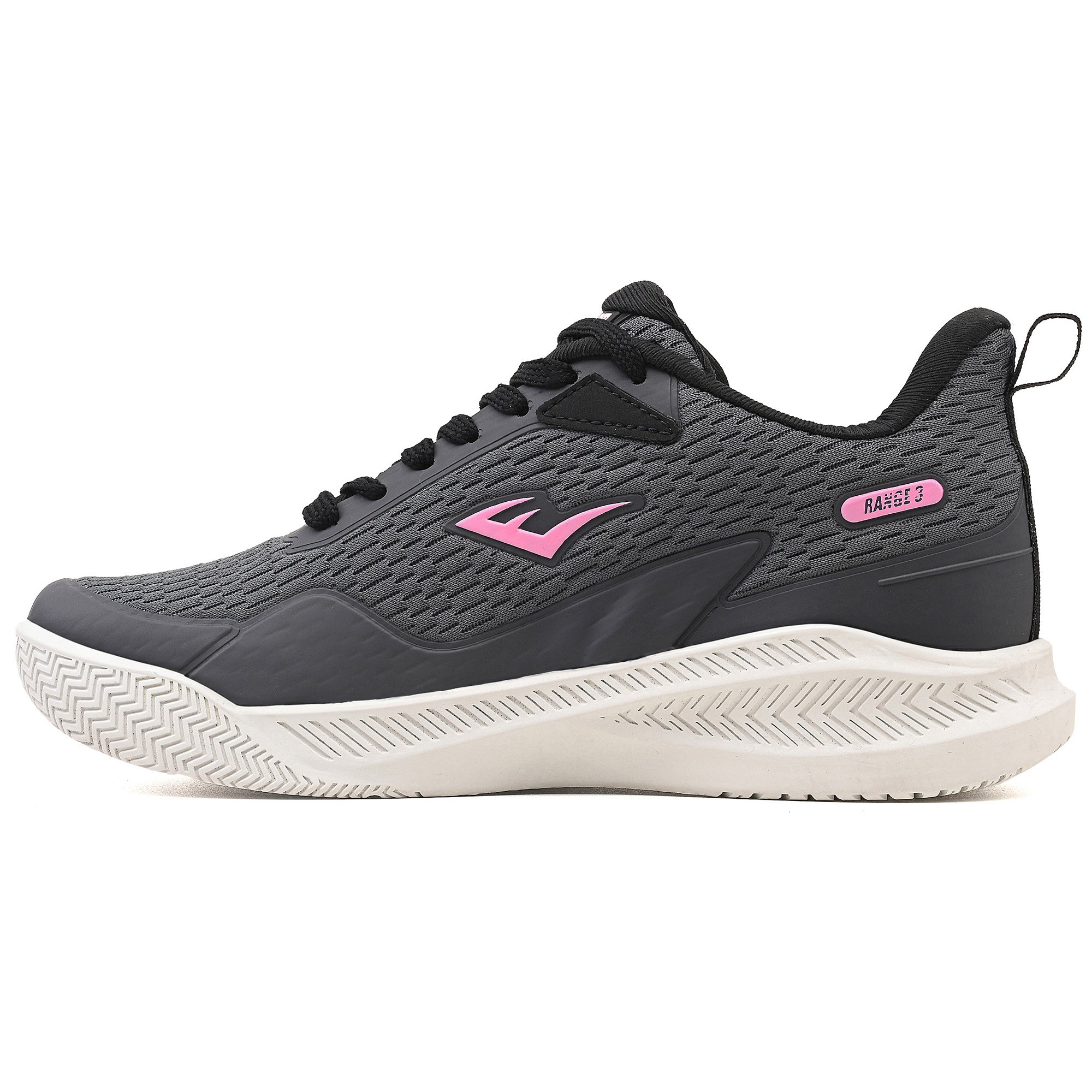 Tênis Everlast Range 3 Feminino Cinza/Rosa 2