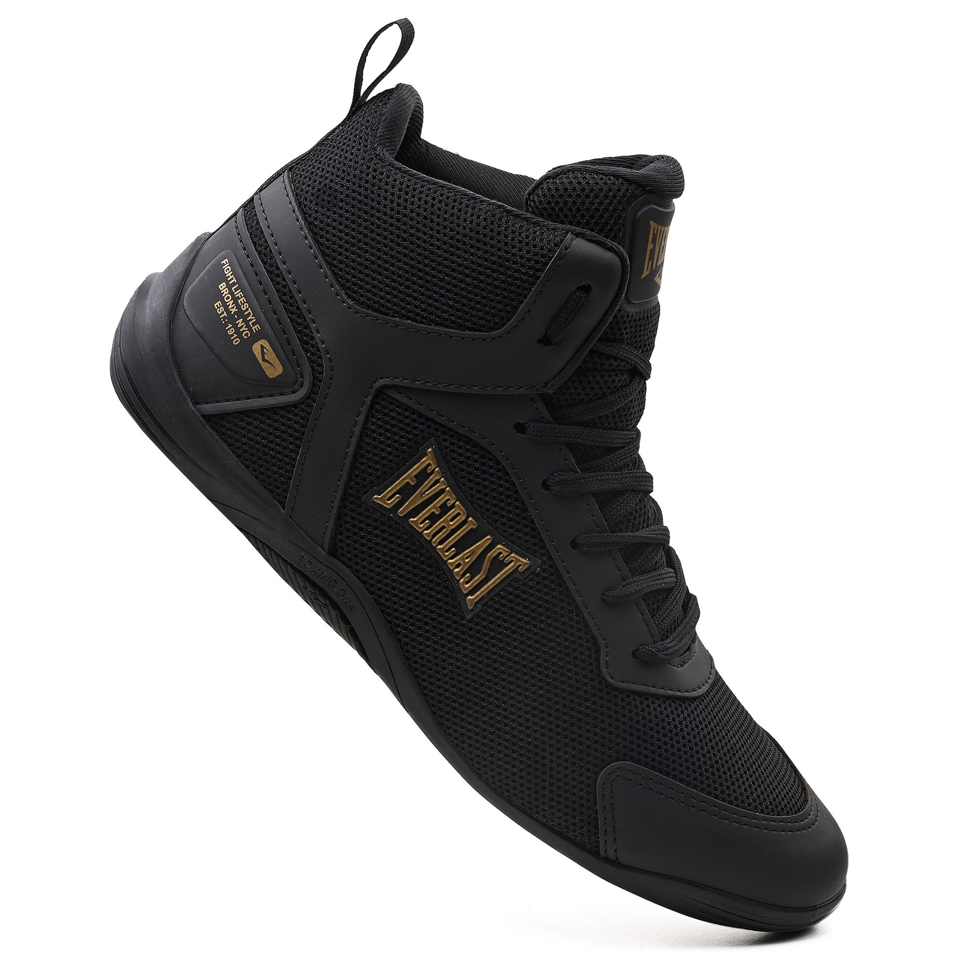 Tênis Everlast Ring 3 Unissex Preto/Dourado 4