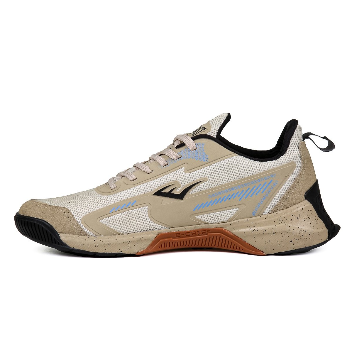 Tênis Everlast Jump 5 Low Unissex Bege/Preto 2