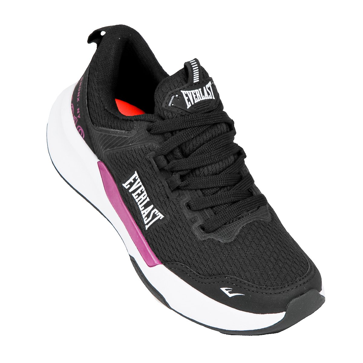 Tênis Everlast Solo Feminino Preto/Roxo 4