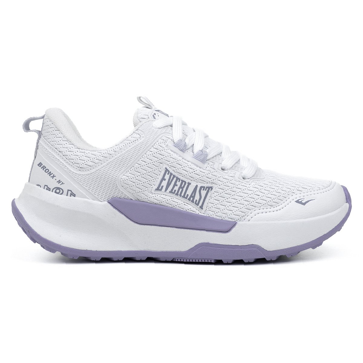 Tênis Everlast Solo Fem Branco / Lilas