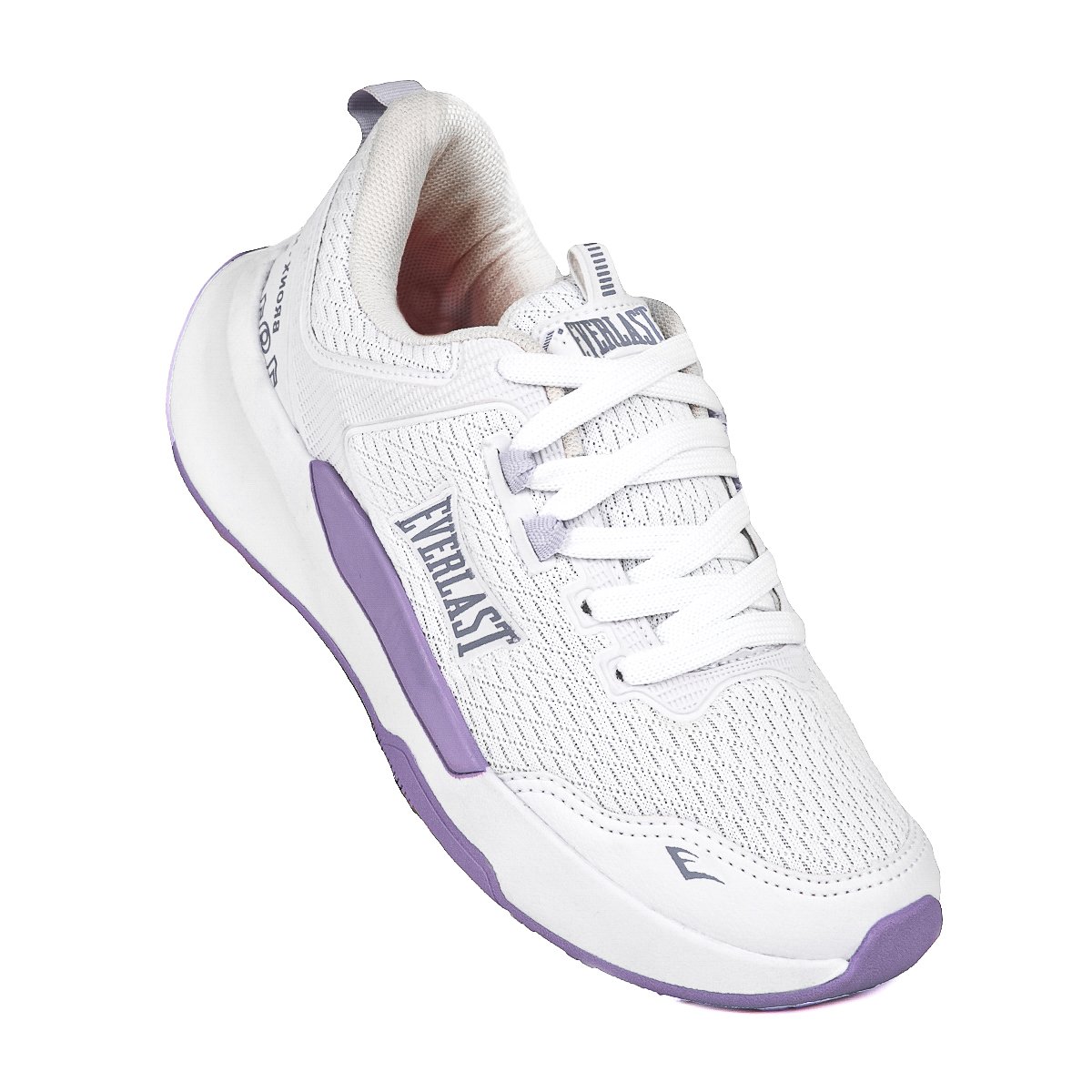 Tênis Everlast Solo Fem Branco / Lilas Branco/Lilás 4