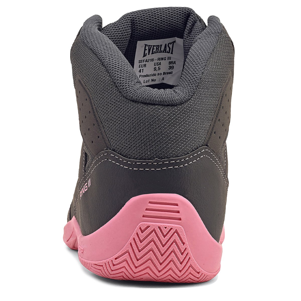 TÊNIS EVERLAST RING IV Cinza/Rosa 3