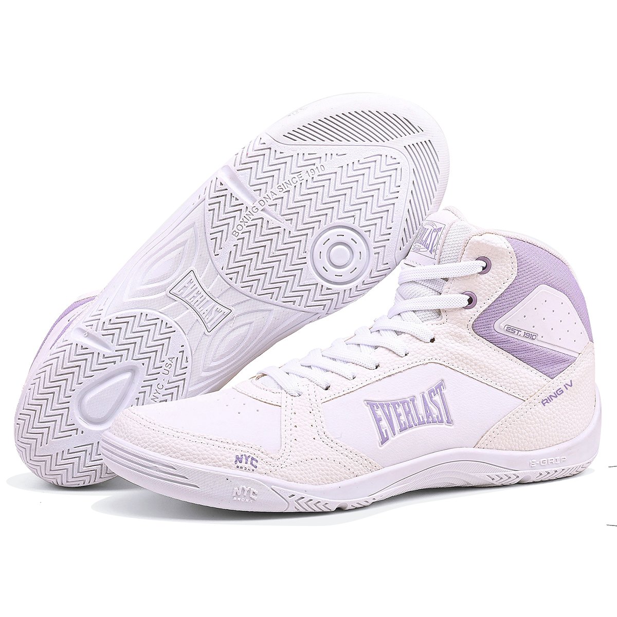 TÊNIS EVERLAST RING IV Branco/Lilás 6