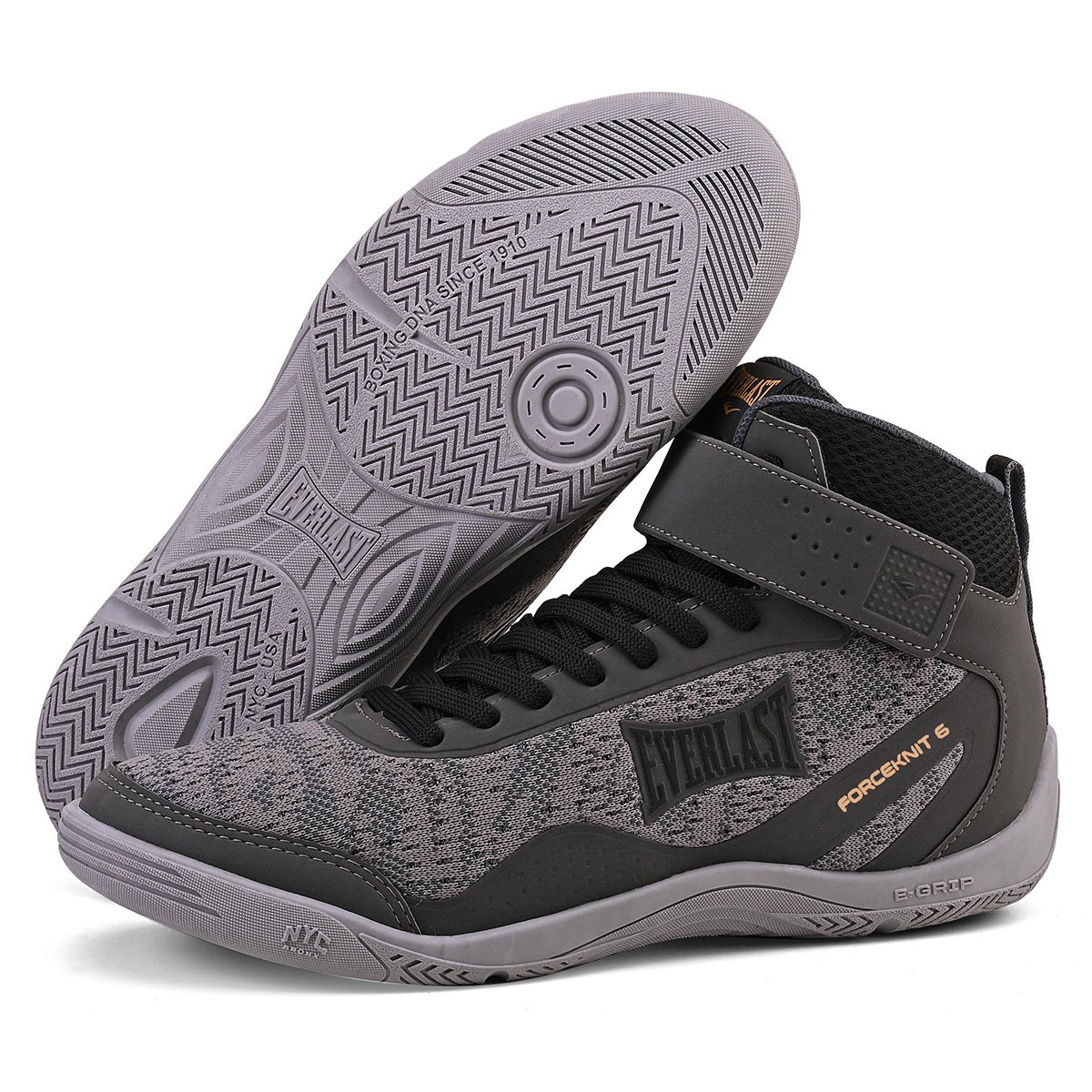TÊNIS EVERLAST FORCEKNIT 6 Cinza/Preto 6