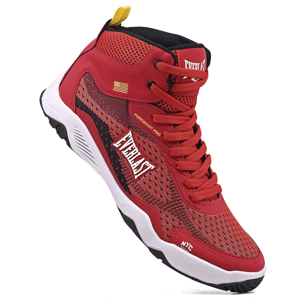 TÊNIS EVERLAST FORCEKNIT PRO Vermelho/Branco 4