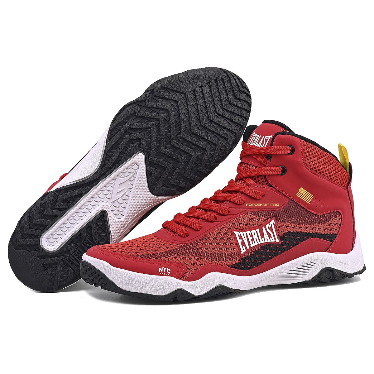 TÊNIS EVERLAST FORCEKNIT PRO Vermelho/Branco 6