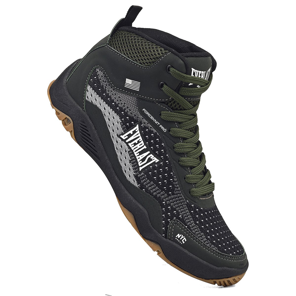 TÊNIS EVERLAST FORCEKNIT PRO Verde/Preto 4