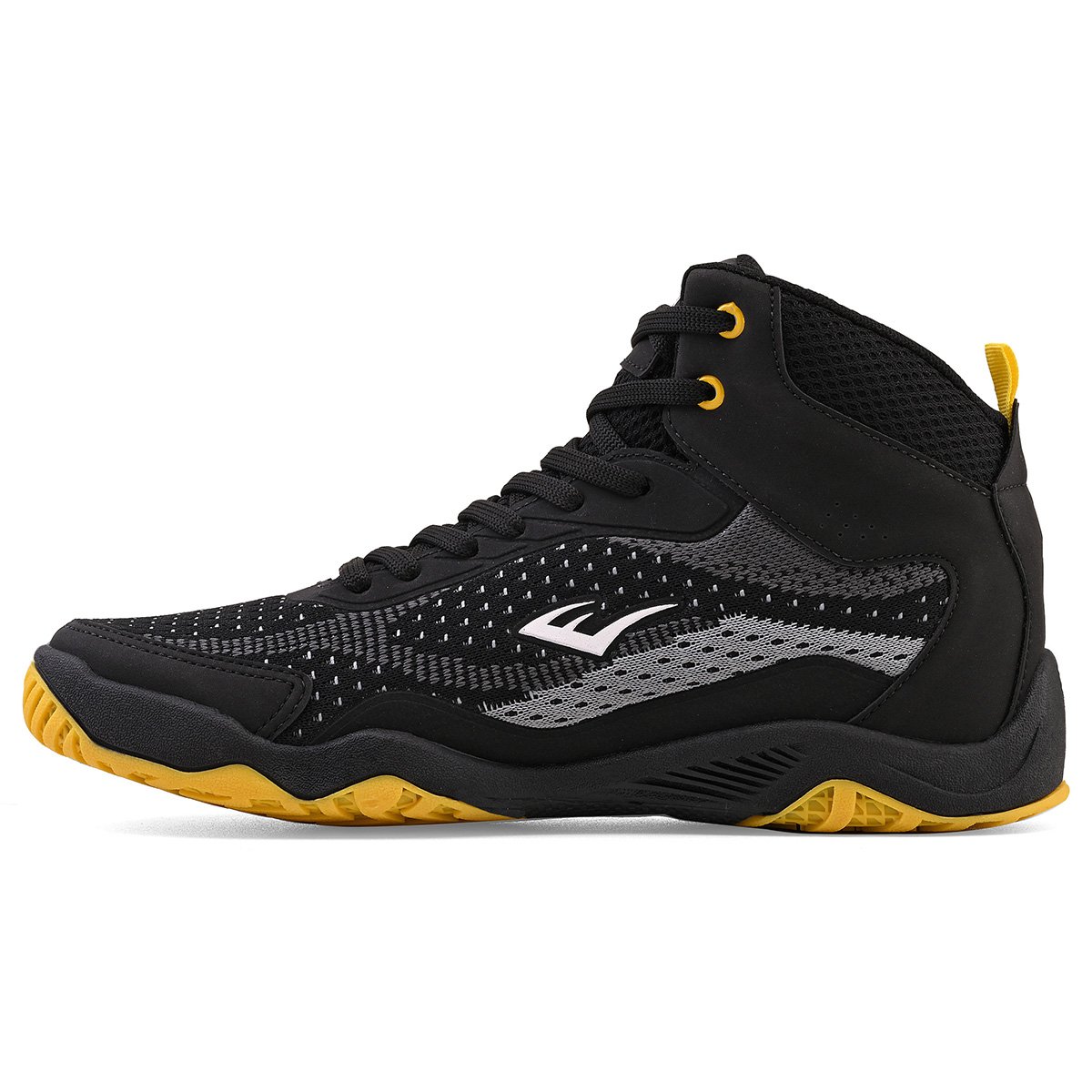 TÊNIS EVERLAST FORCEKNIT PRO Preto/Amarelo 2