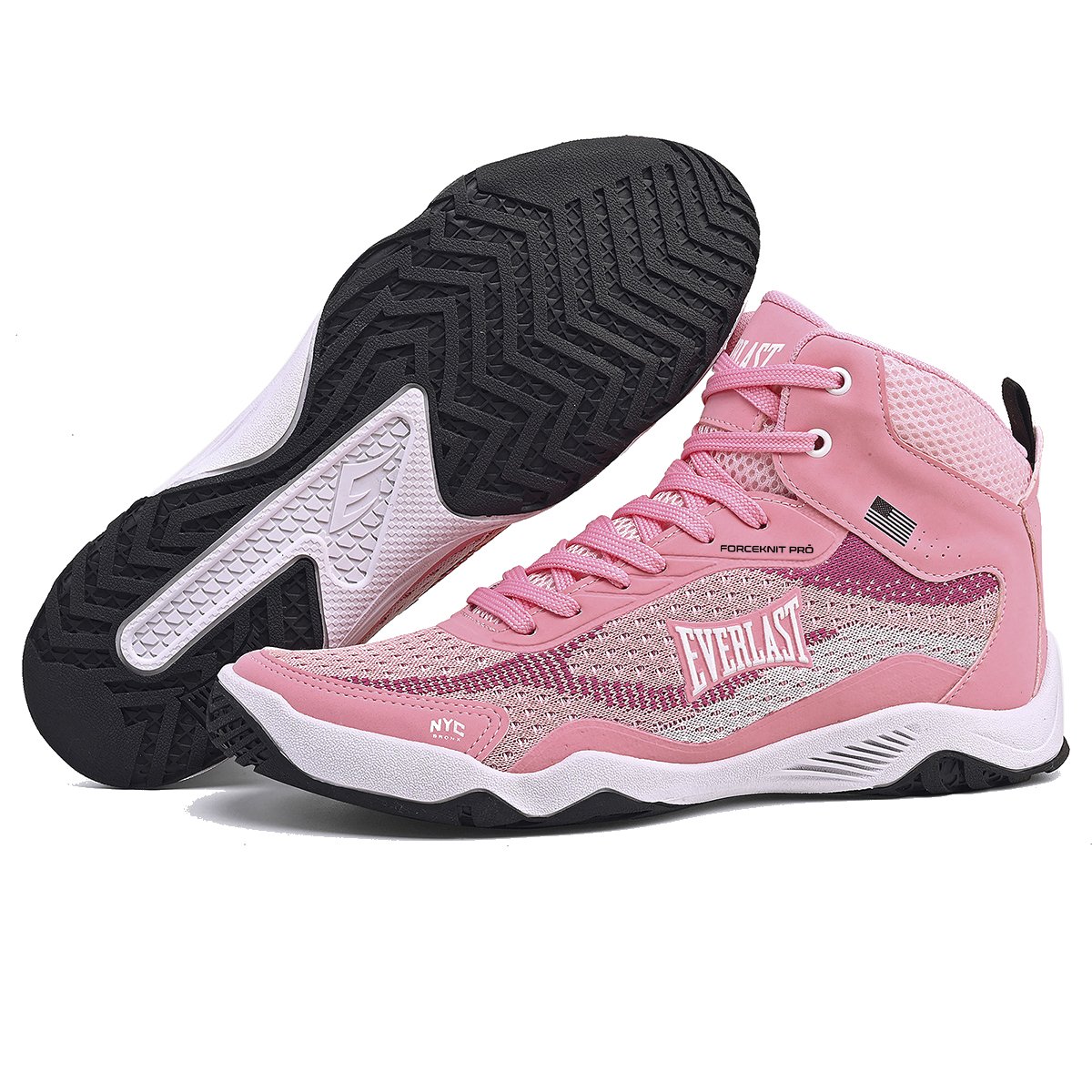 TÊNIS EVERLAST FORCEKNIT PRO Rosa/Branco 6