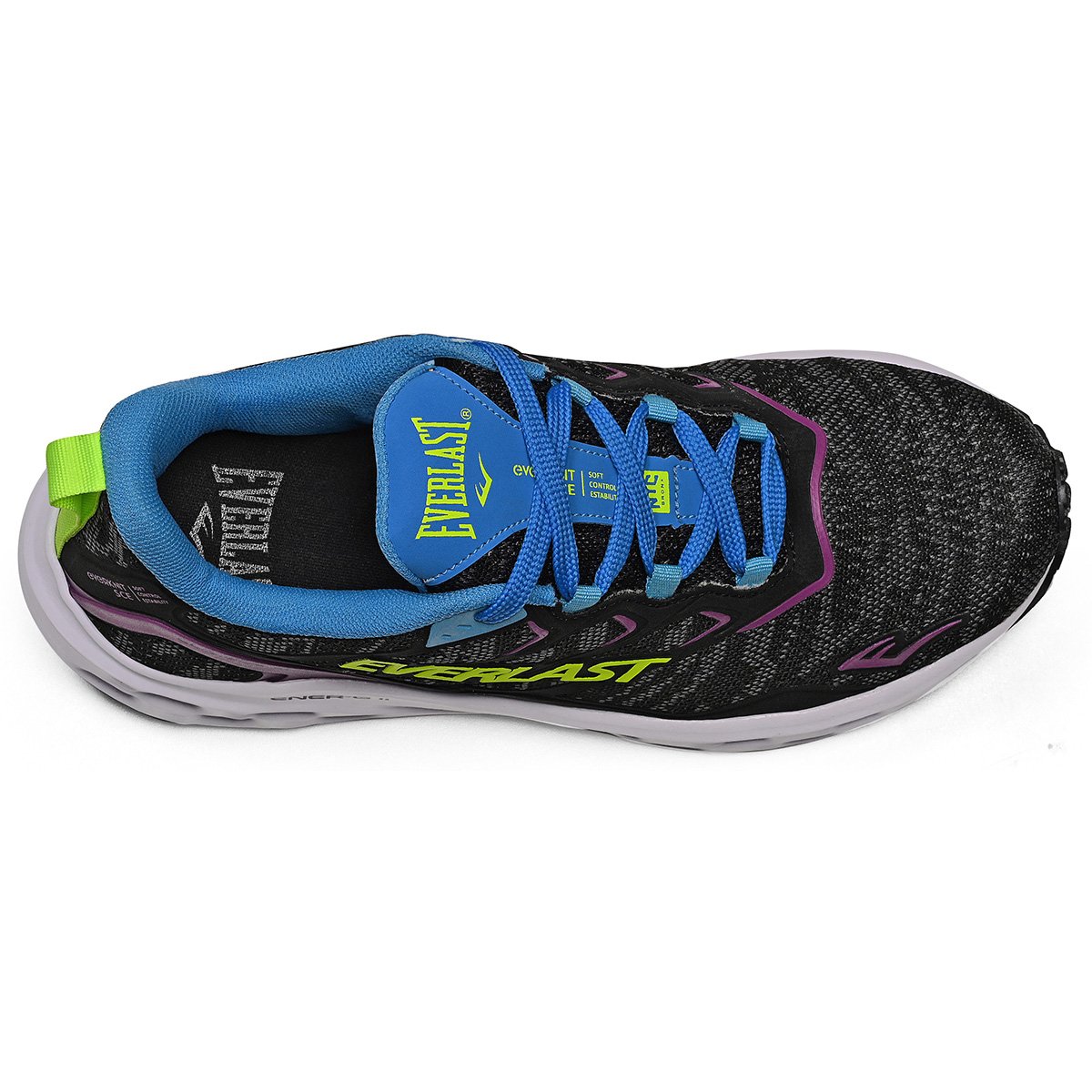 TÊNIS EVERLAST CLIMBER RUN UNISSEX Preto / Rosa 7