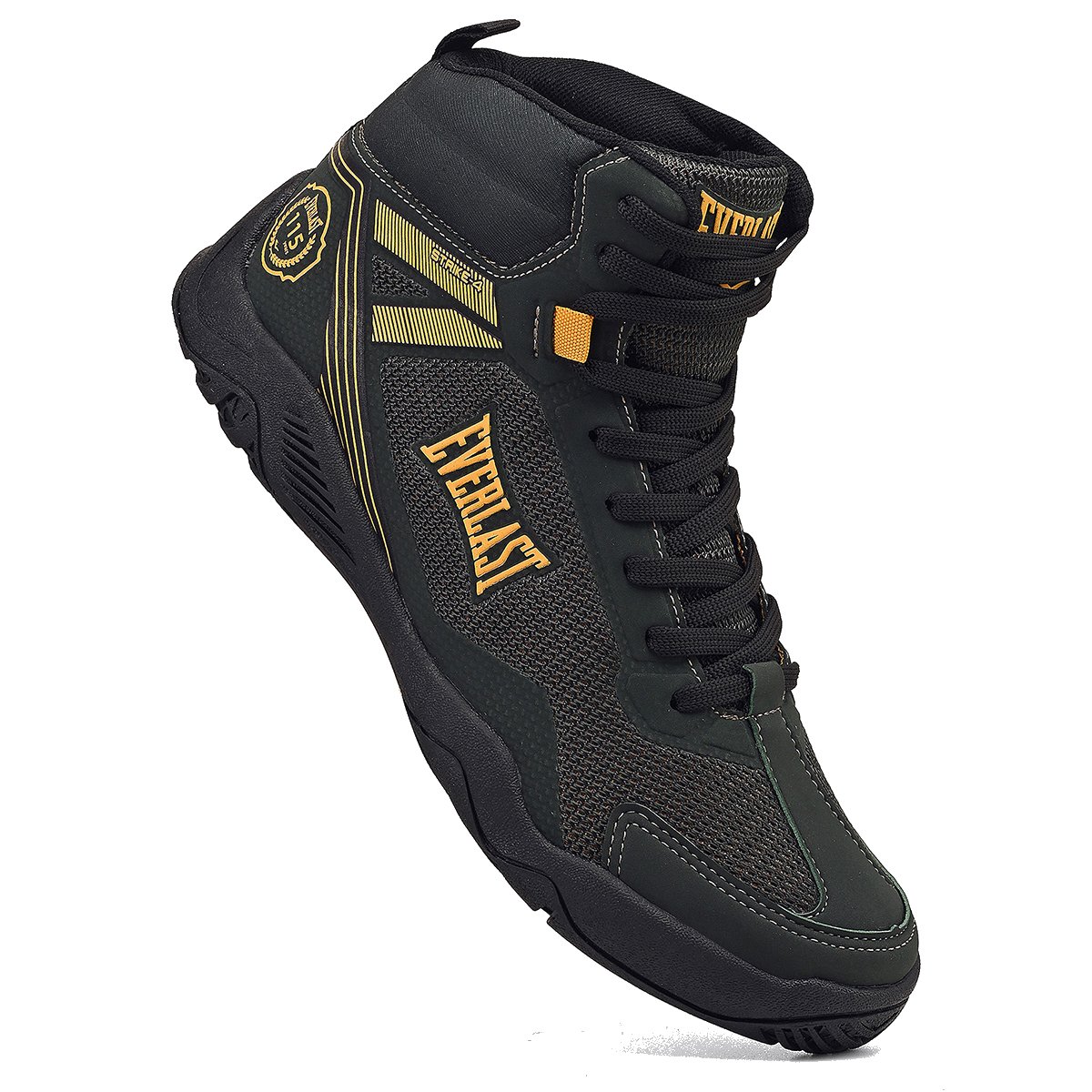 TÊNIS EVERLAST STRIKE4 Preto/Amarelo 4