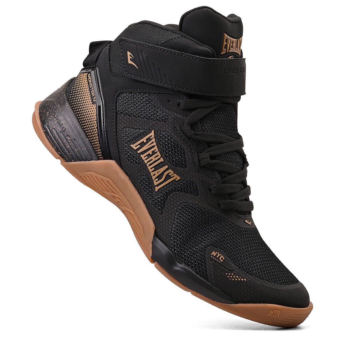 TÊNIS EVERLAST MONSTER 4 UNISSEX Preto/Marrom 4