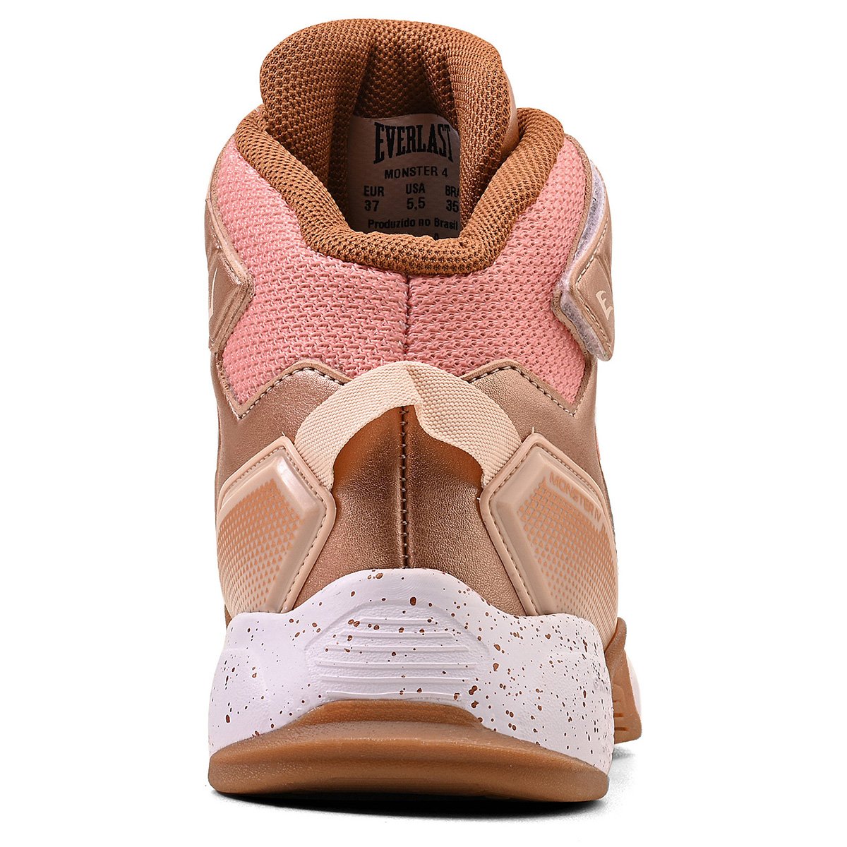 TÊNIS EVERLAST MONSTER 4 FEMININO Rosa/Dourado 3