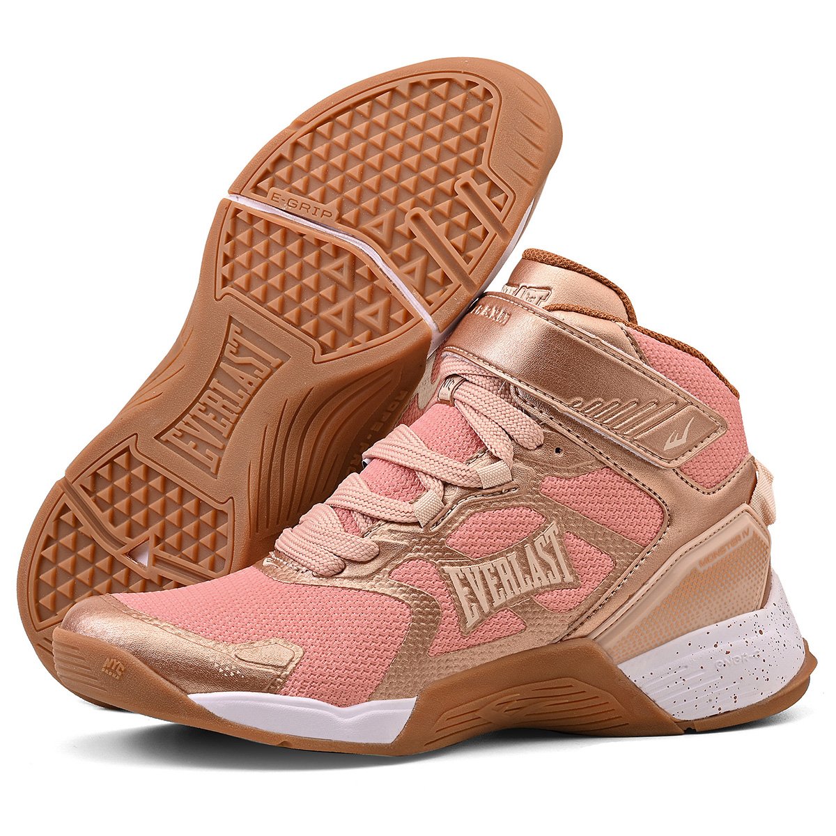 TÊNIS EVERLAST MONSTER 4 FEMININO Rosa/Dourado 6
