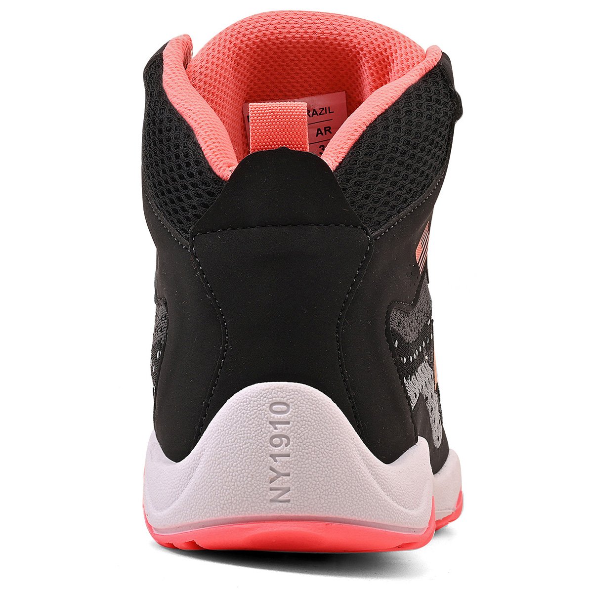 TÊNIS EVERLAST FORCEKNIT PRO FEMININO PRETO/ROSA Preto/Rosa 3