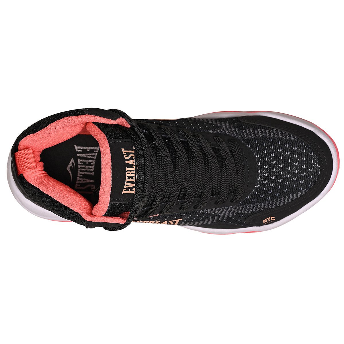 TÊNIS EVERLAST FORCEKNIT PRO FEMININO PRETO/ROSA Preto/Rosa 7