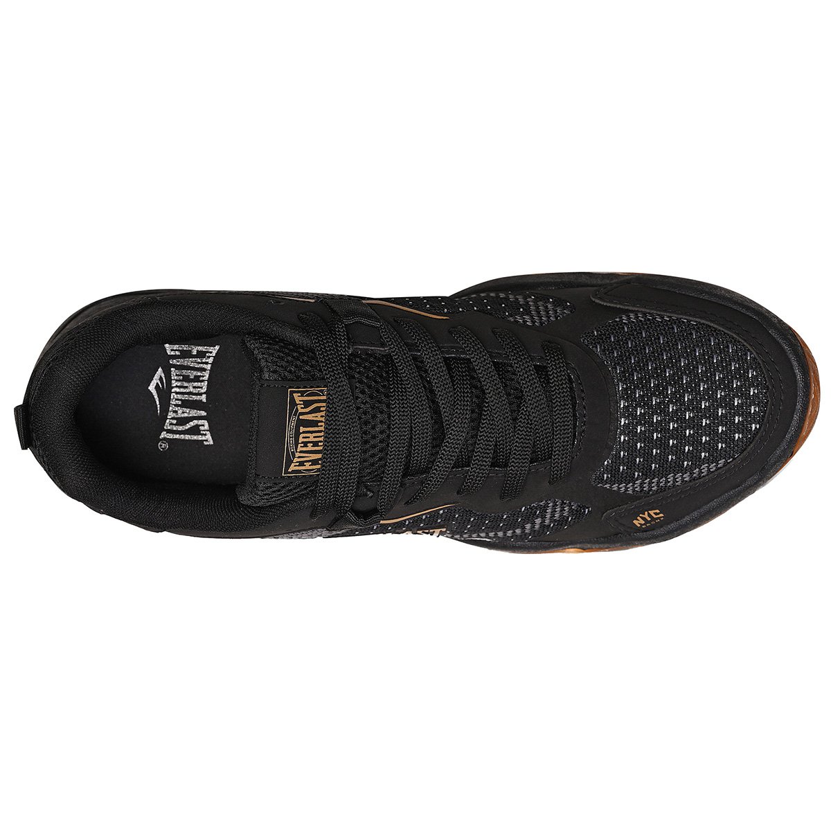 TÊNIS EVERLAST FORCEKNIT LW UNISSEX PRETO/DOURADO Preto/Dourado 7