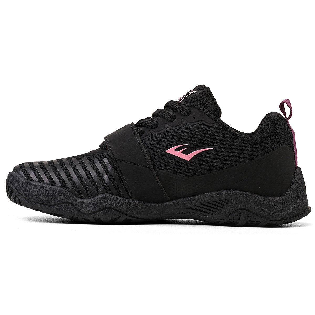 TÊNIS EVERLAST ELITE FEMININO PRETO/ROXO Preto/Rosa 2