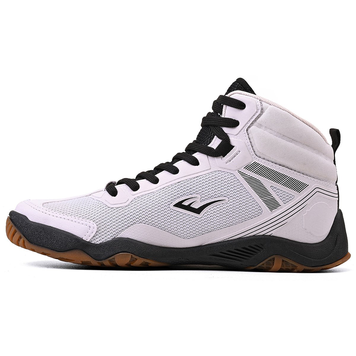 TÊNIS EVERLAST STRIKE 4 UNISSEX BRANCO/PRETO Branco 2