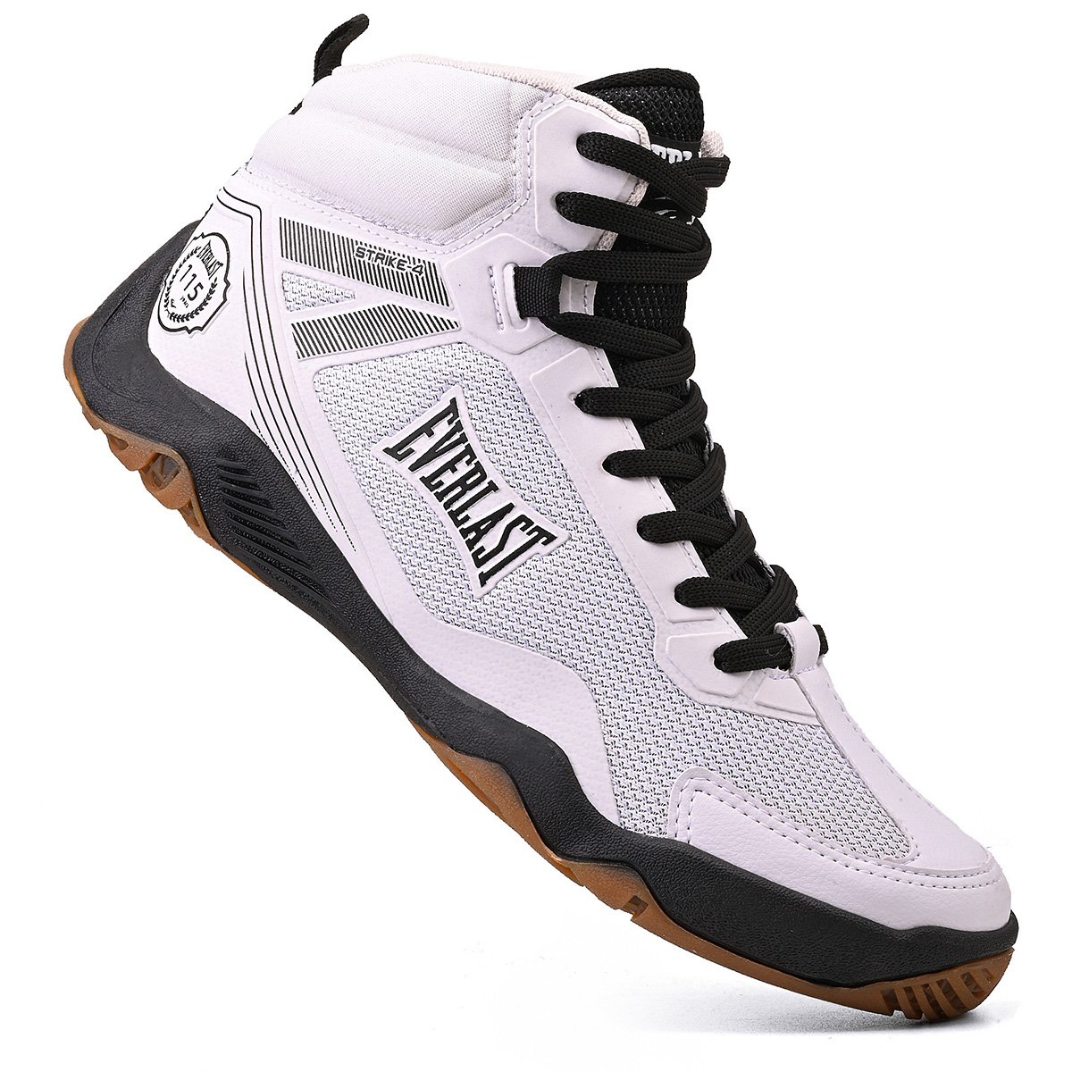 TÊNIS EVERLAST STRIKE 4 UNISSEX BRANCO/PRETO Branco 4