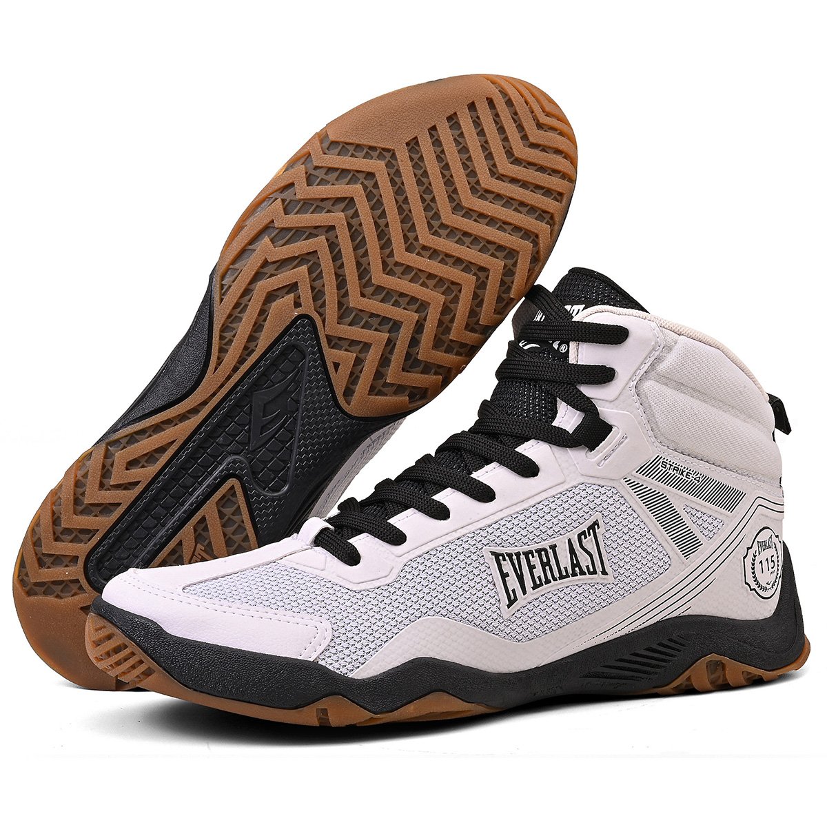 TÊNIS EVERLAST STRIKE 4 UNISSEX BRANCO/PRETO Branco 6