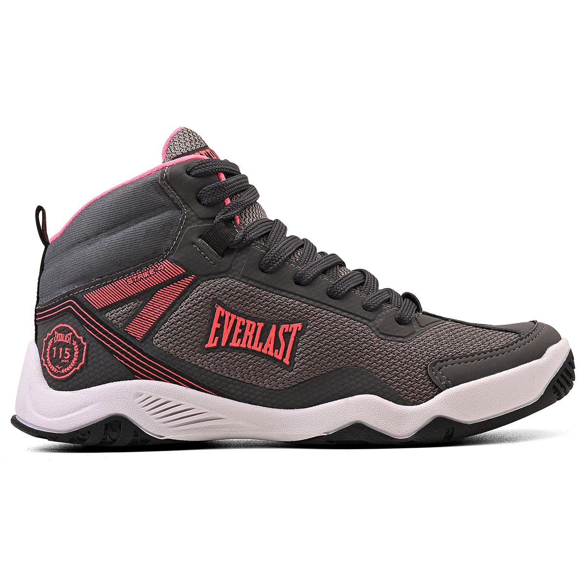 TÊNIS EVERLAST STRIKE 4 FEMININO CINZA/ROSA