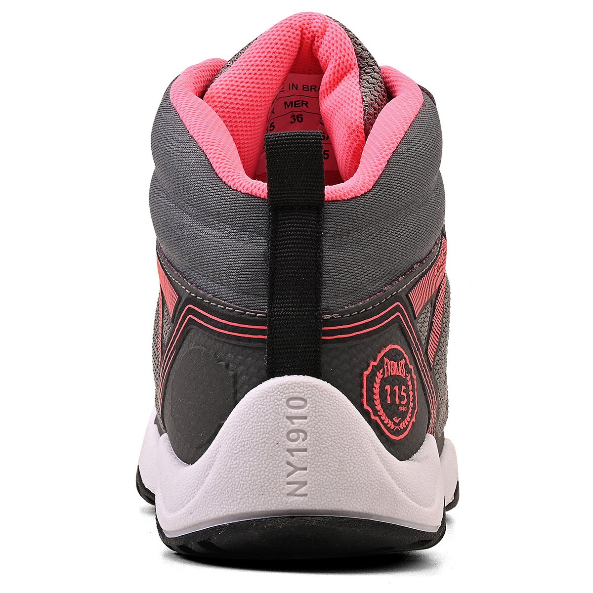 TÊNIS EVERLAST STRIKE 4 FEMININO CINZA/ROSA Cinza/Rosa 3