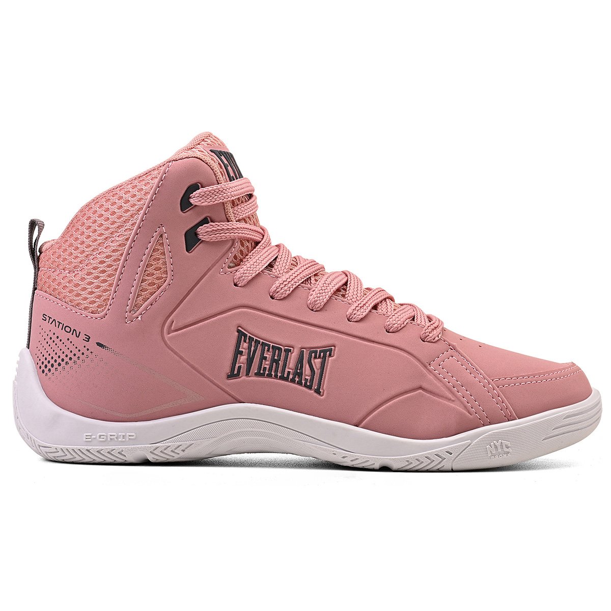 TÊNIS EVERLAST STATION 3 FEMININO ROSA/CINZA Rosa 5